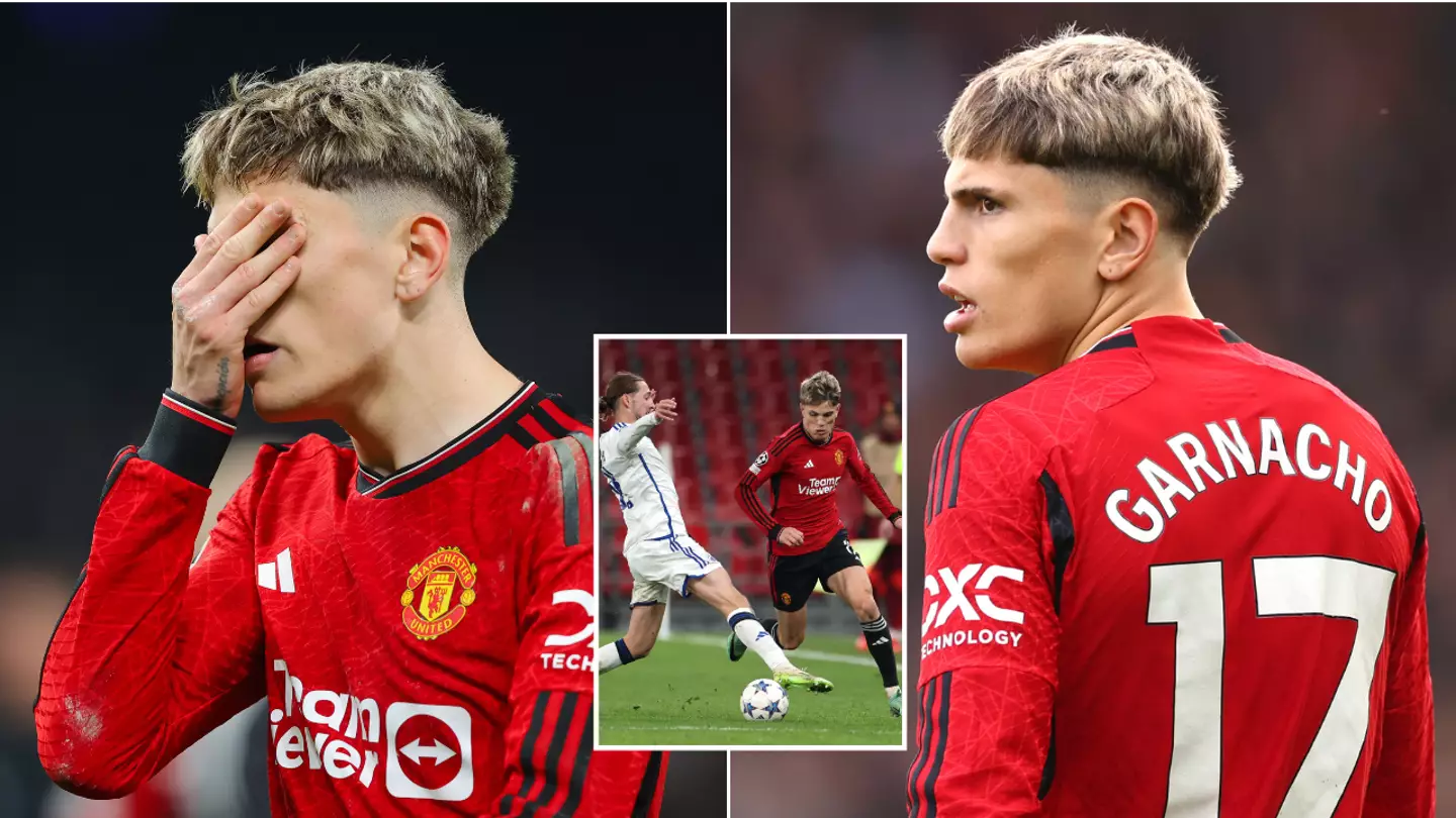 Alejandro Garnacho branded a 'clown' by Copenhagen player after attempting illegal tactic in Man Utd defeat