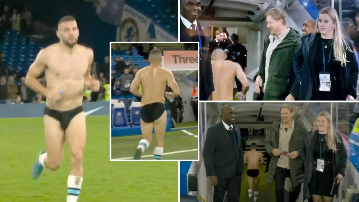 Mateo Kovacic once stunned fans by stripping down to his underwear after Chelsea's game against Manchester United