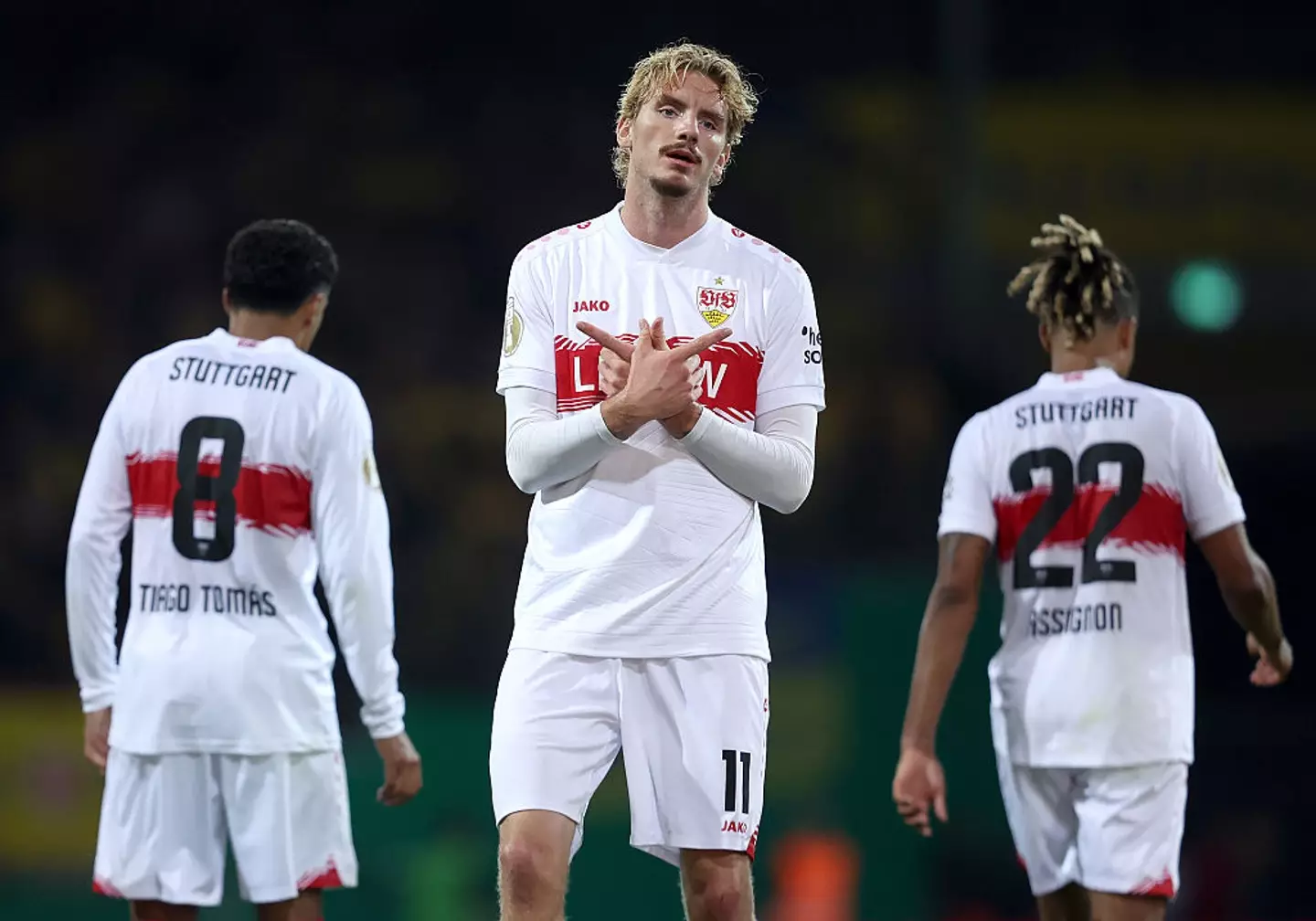 Nick Woltemade could join Newcastle United in the final week of the window. (Image: Ronny Hartmann/Getty Images)