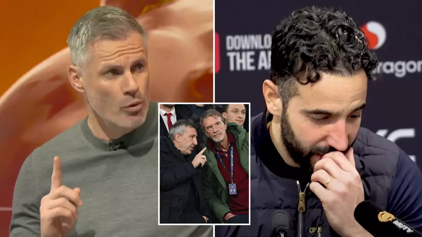 Jamie Carragher verbally dismantles Ruben Amorim and claims INEOS will be 'having a word' about Man United manager's 'ridiculous' comment