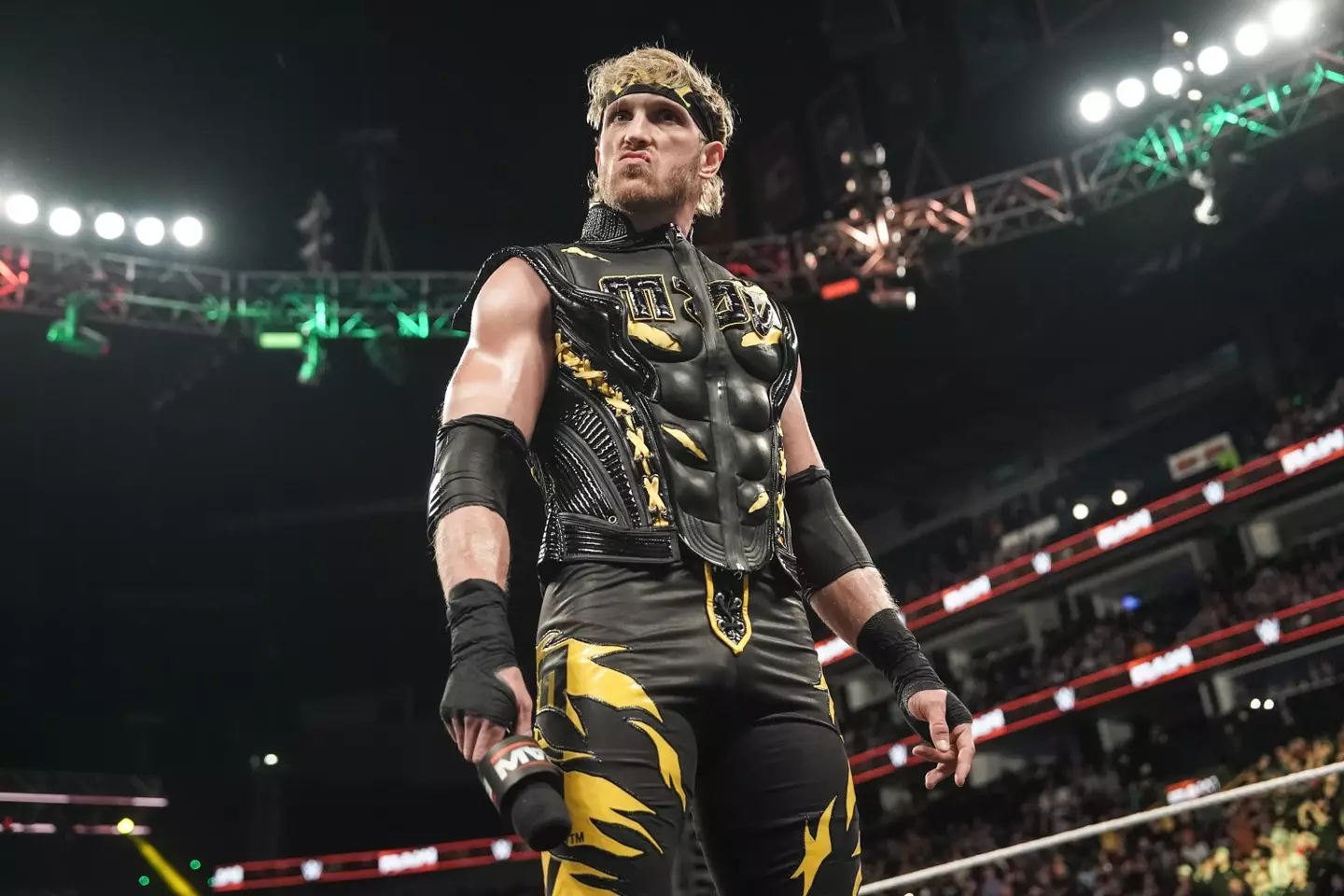 Logan Paul in the WWE- Getty