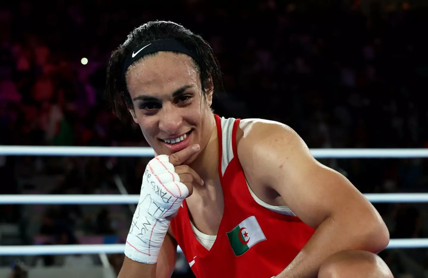 Imane Khelif won a gold medal at the Paris Olympic Games (Credit:Getty)