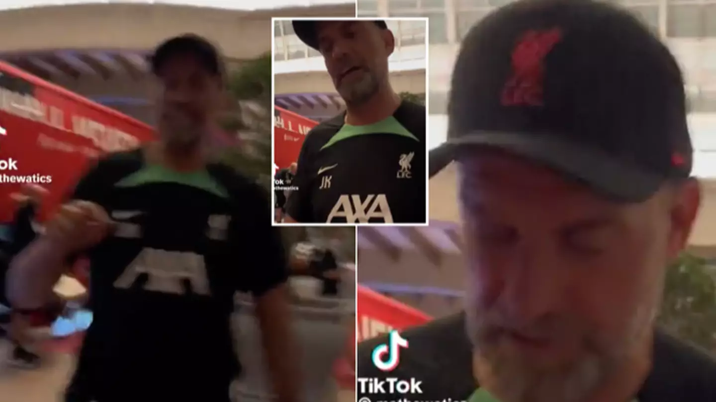 Liverpool manager Jurgen Klopp caught swearing at fan who asked for his autograph