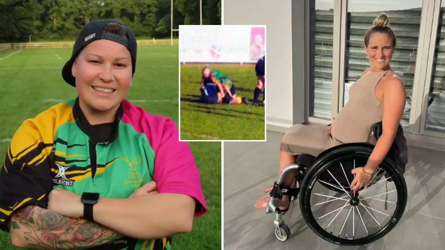Rugby player sues heavier opponent for £10 million after becoming paralysed following belly flop