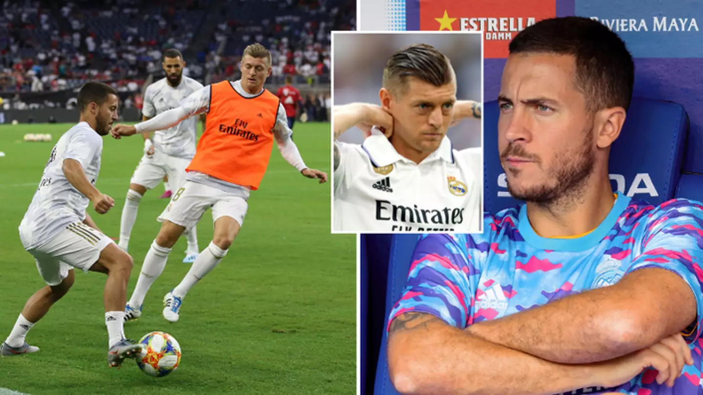 Toni Kroos says Eden Hazard ‘let his career die’ at Real Madrid
