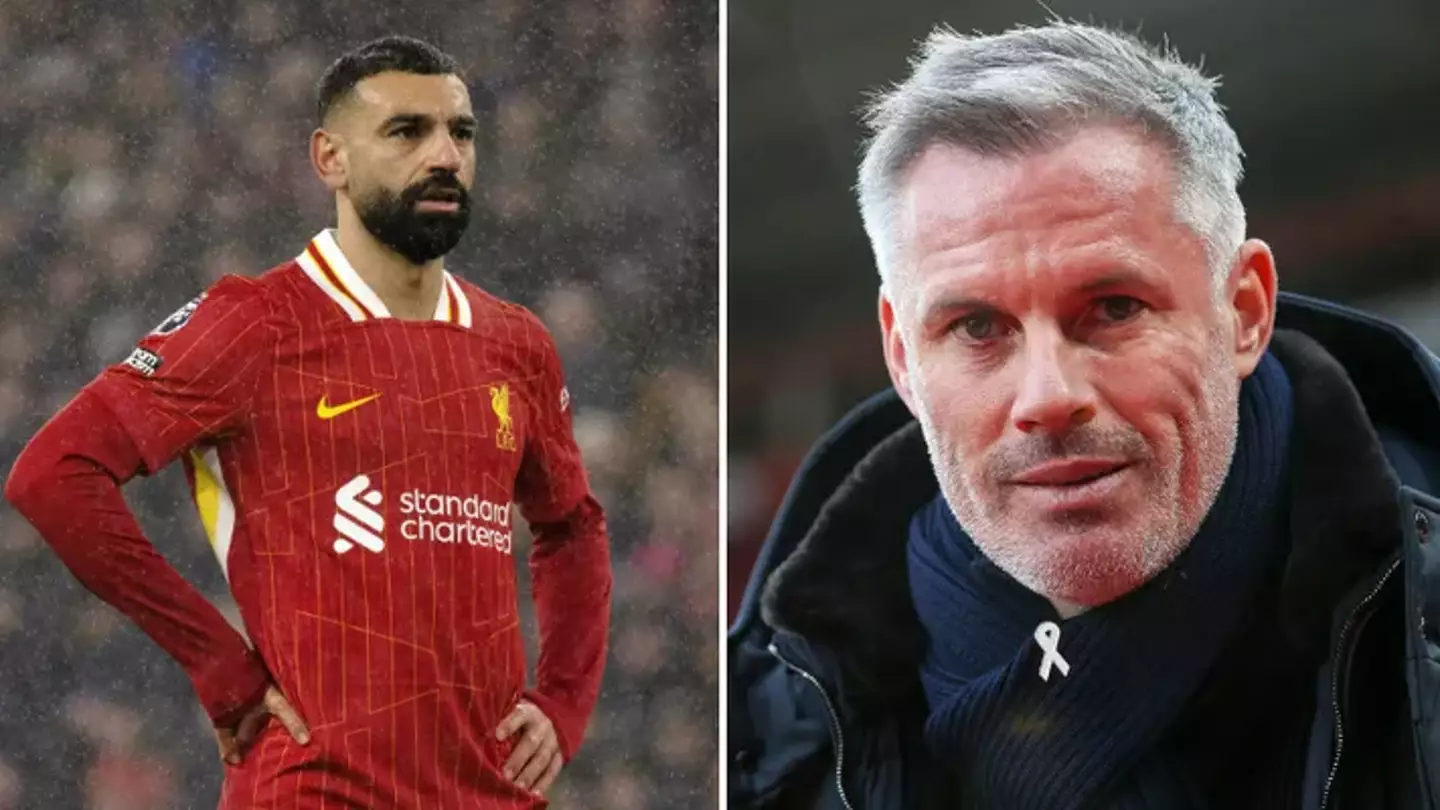 Mo Salah aims savage dig at Jamie Carragher while MNF is on-air and social media has gone into meltdown