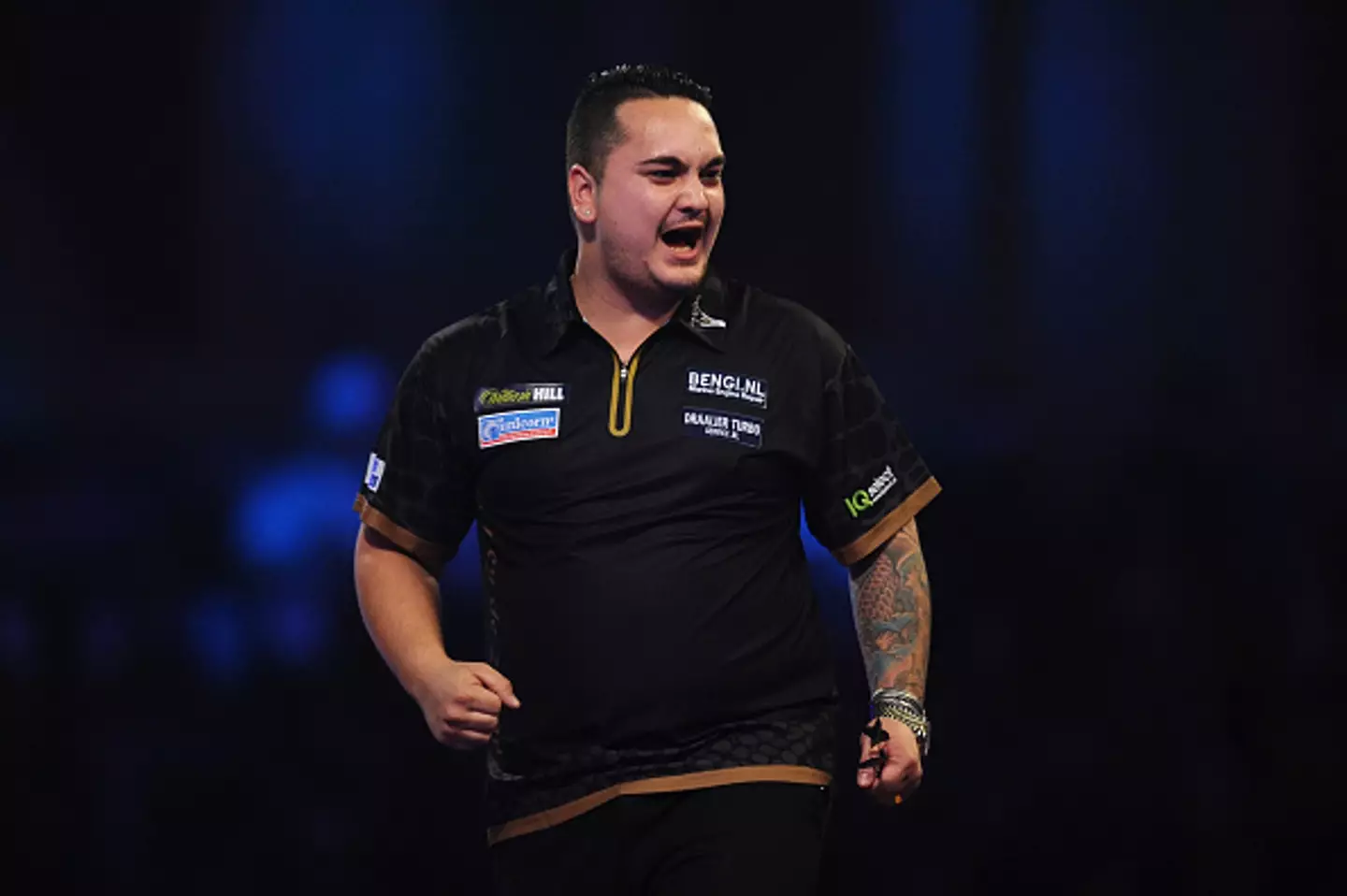Jeffrey De Zwaan was regarded as one of the PDC's biggest young talents (Image: Getty)