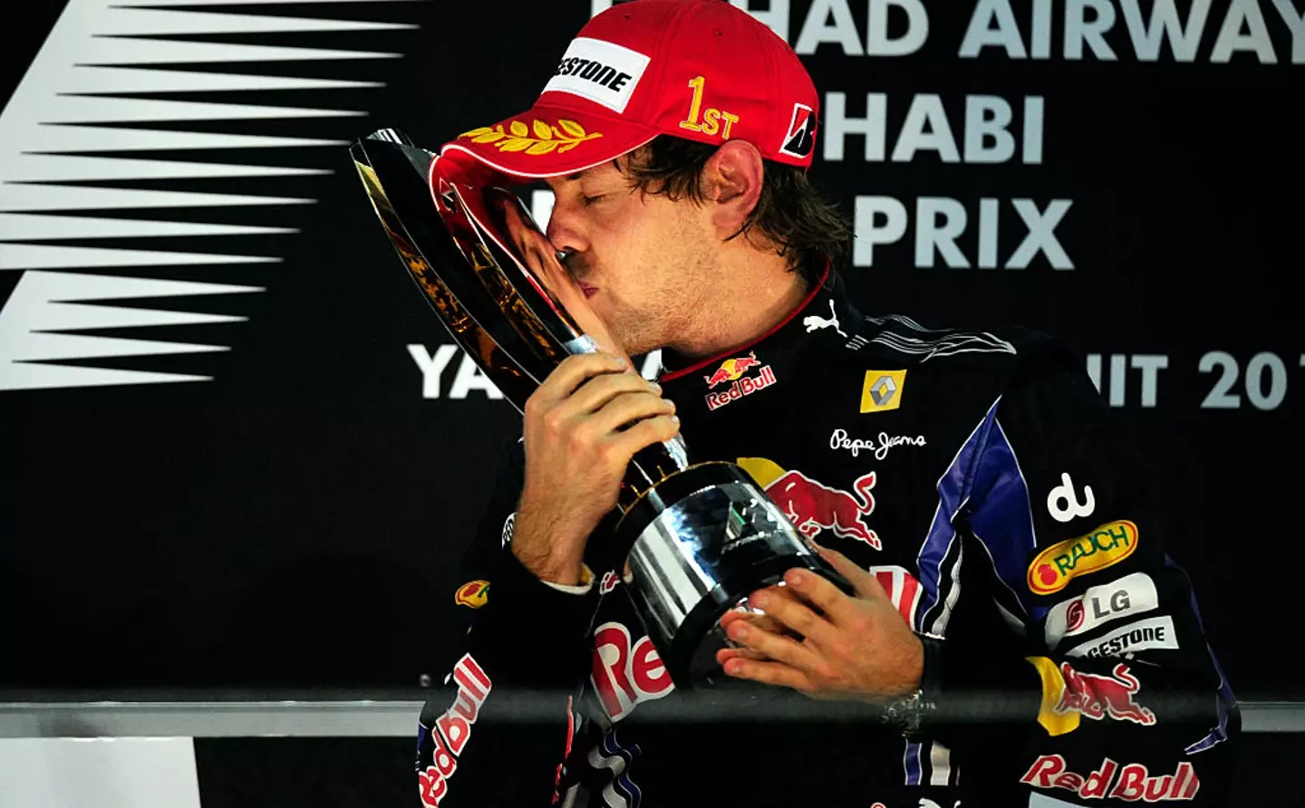 Sebastian Vettel won the 2010 F1 title. (Image: FRED DUFOUR/AFP via Getty Images)