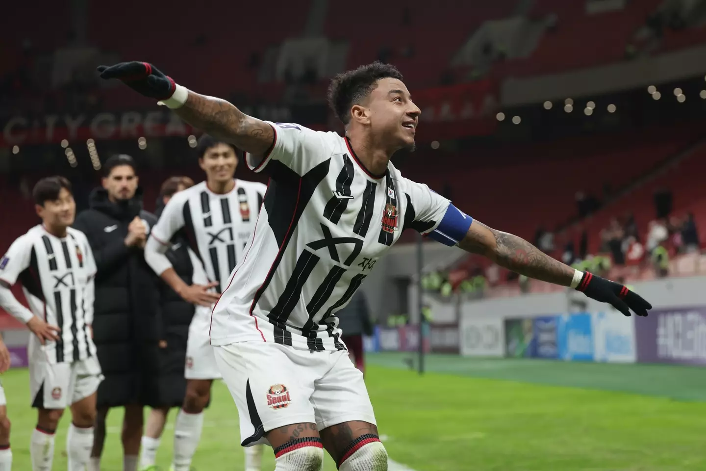 Lingard has enjoyed his spell in South Korea. Image credit: Getty