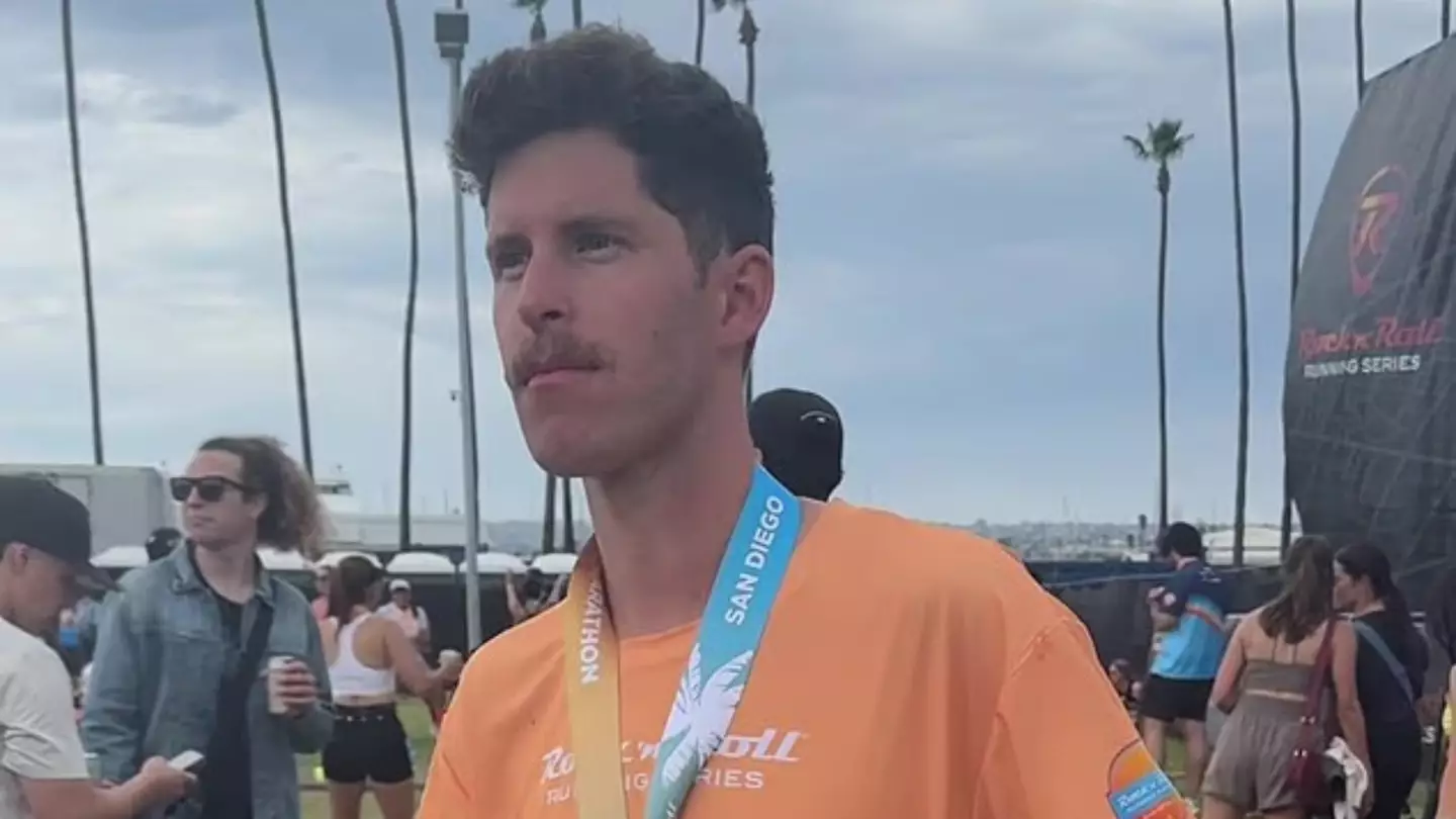 Woman secretly enters husband into marathon 24 hours before race with NO prep and the results were staggering