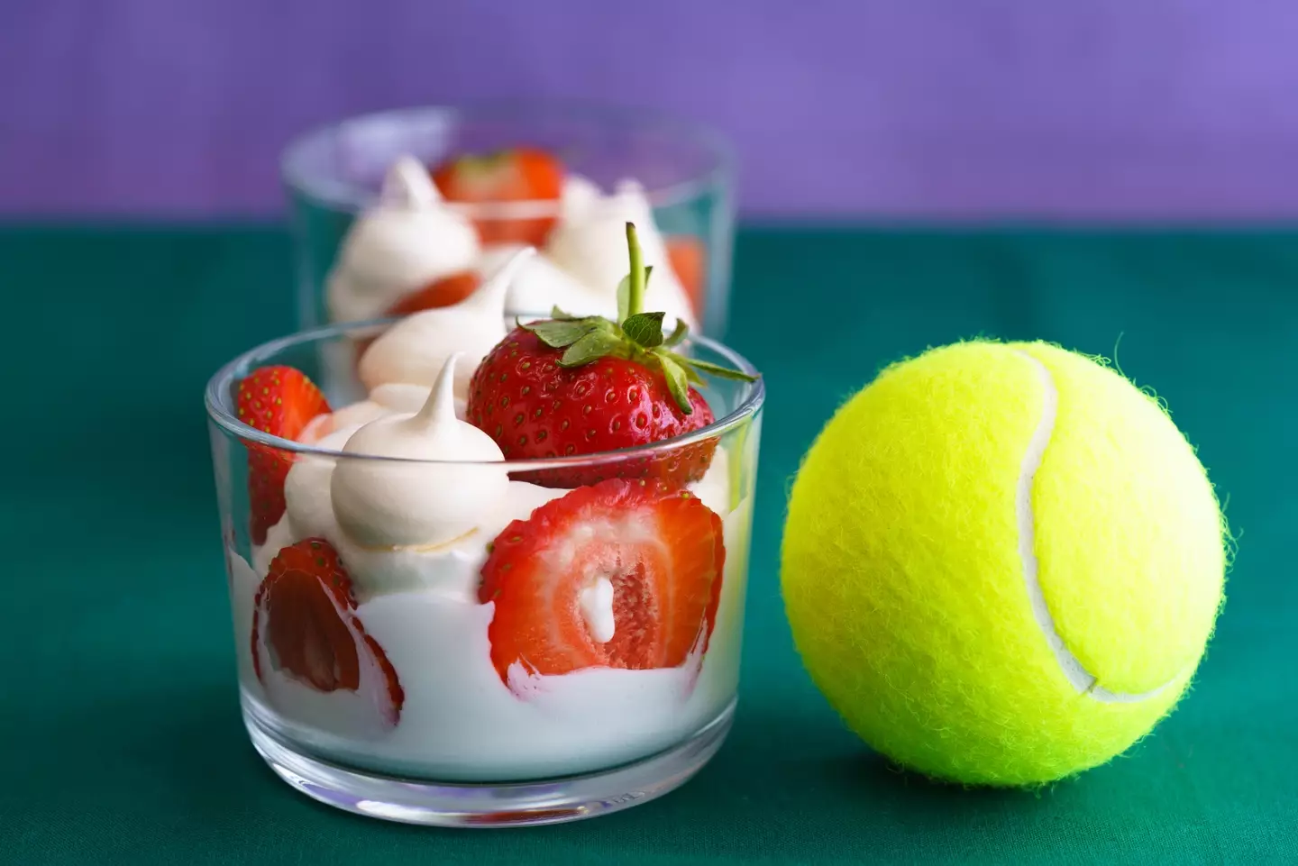 Wimbledon strawberries and cream.