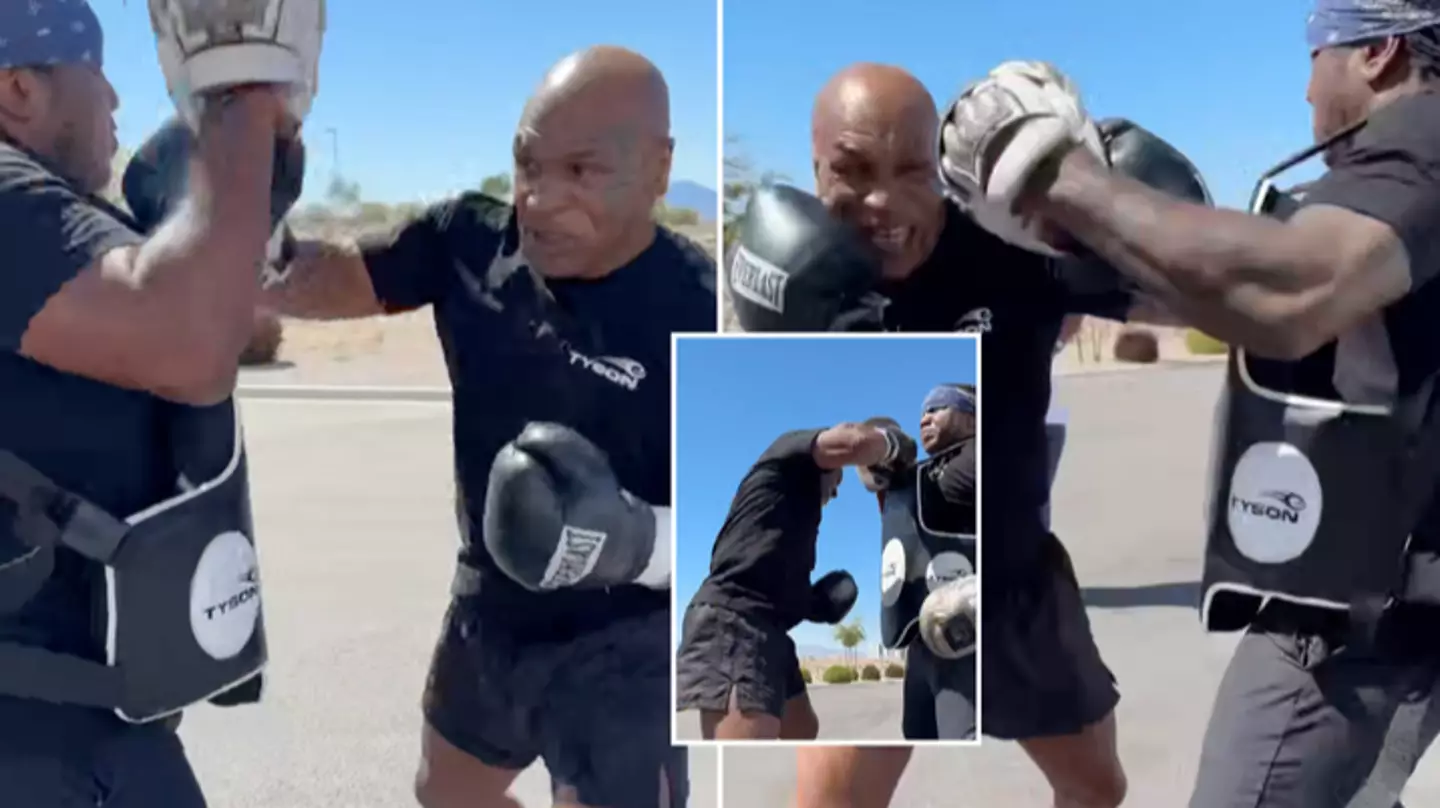 Mike Tyson sends chilling warning to Jake Paul as explosive new training footage emerges