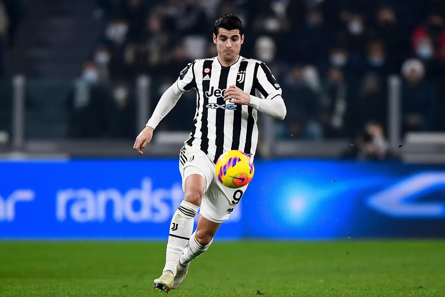 Morata is currently on loan at Juventus from Atletico Madrid (Image: Alamy)