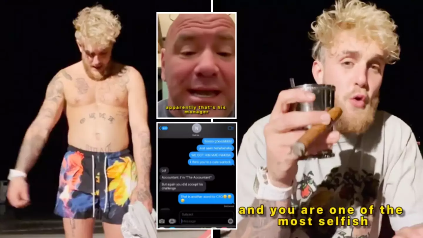 Jake Paul Hits Back At Dana White's 'Embarrassing' Response, He Doesn't Hold Back