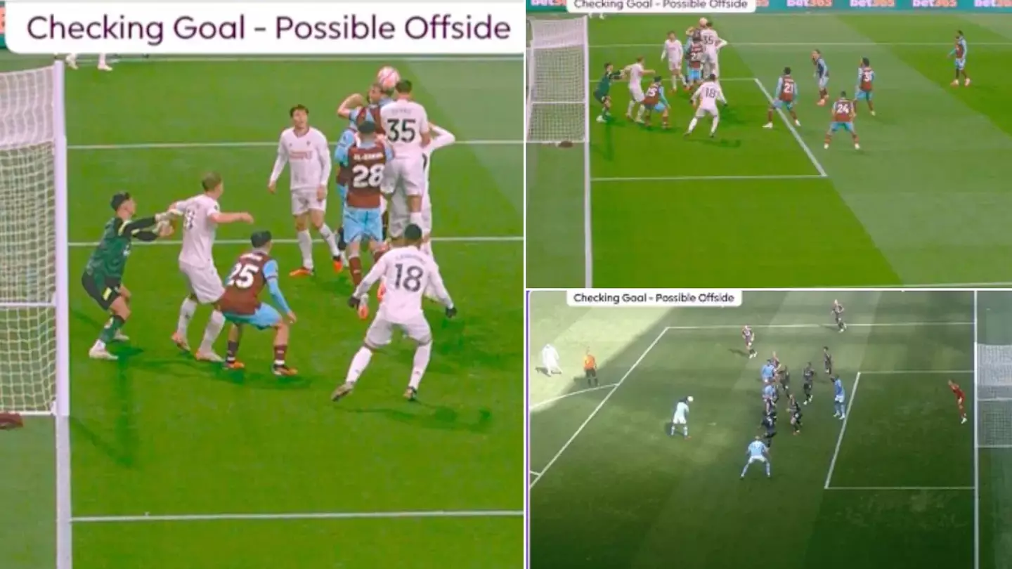Man United fans rage over VAR's 'inconsistency' after Jonny Evans goal ruled out