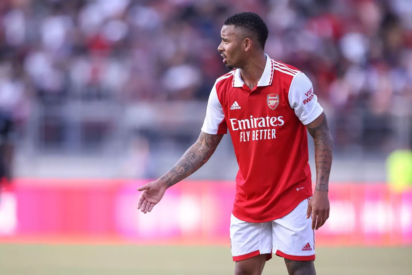 Gabriel Jesus against 1.FC Nurnberg.