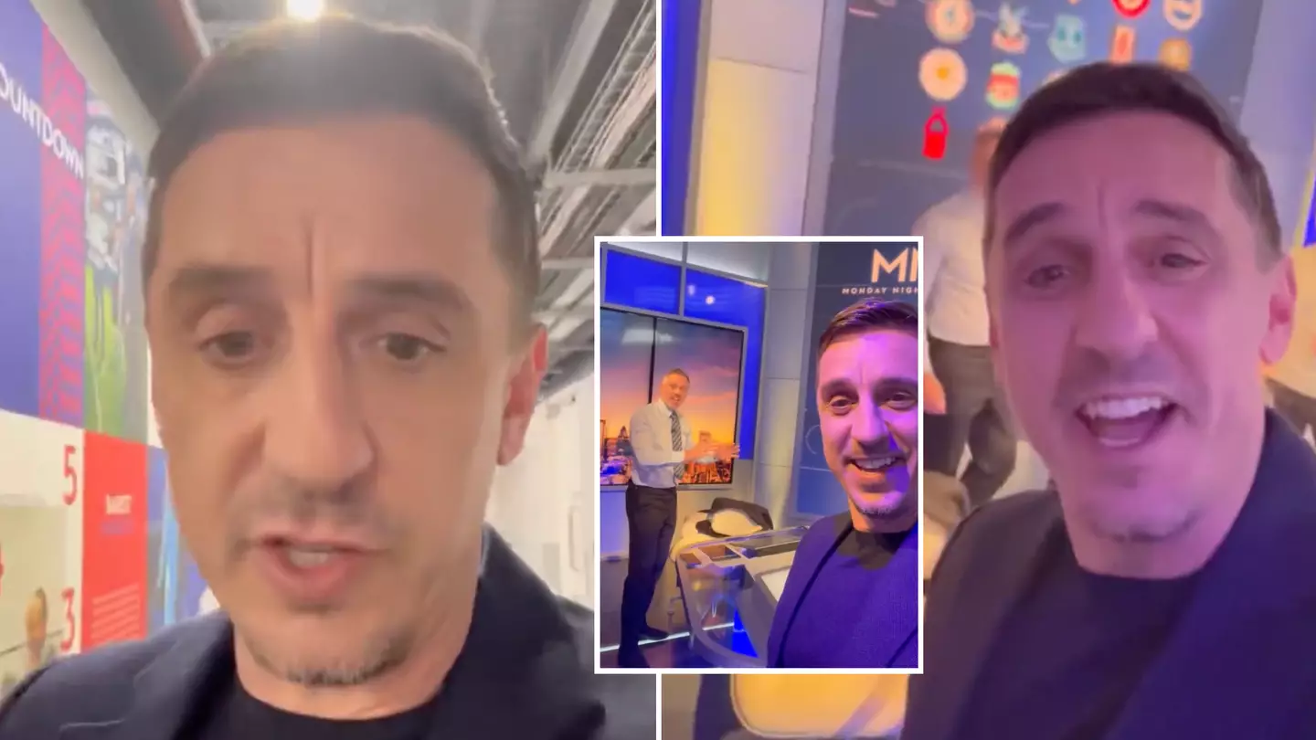 Gary Neville breaks 11 year tradition on Monday Night Football and 'gets slaughtered'