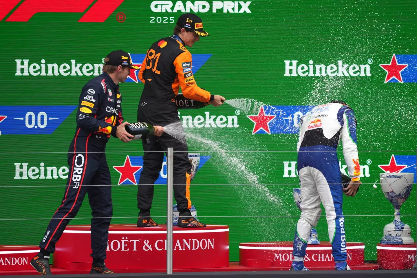 Oscar Piastri won the Dutch Grand Prix last weekend. Image: Getty