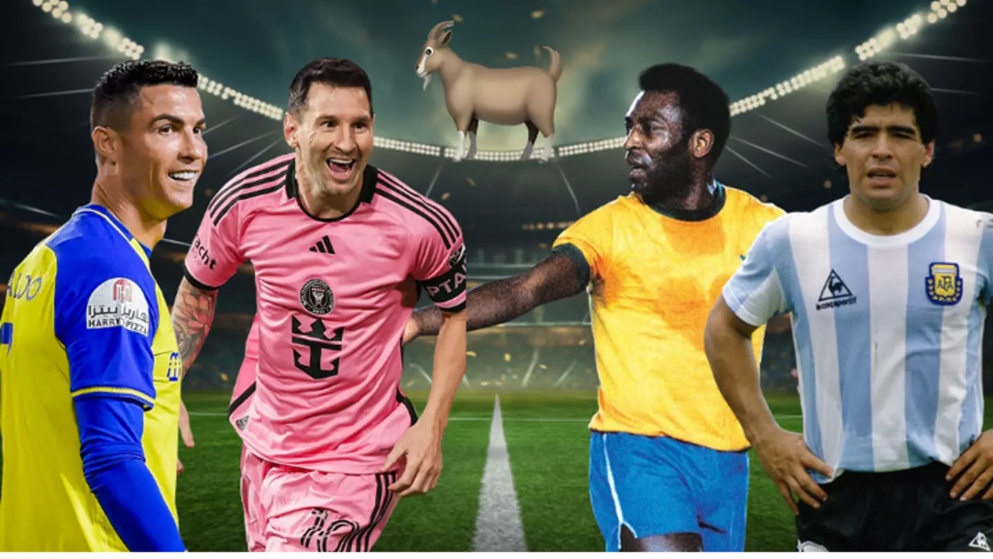 Simulation proves who's the true GOAT out of Lionel Messi, Cristiano Ronaldo, Diego Maradona and Pele