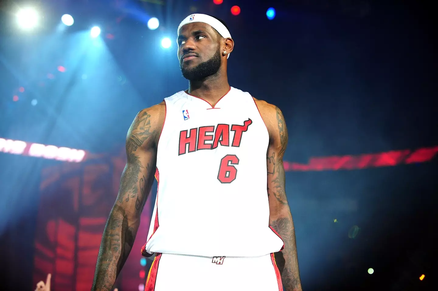 LeBron James joined the Miami Heat in 2010. Image: Getty