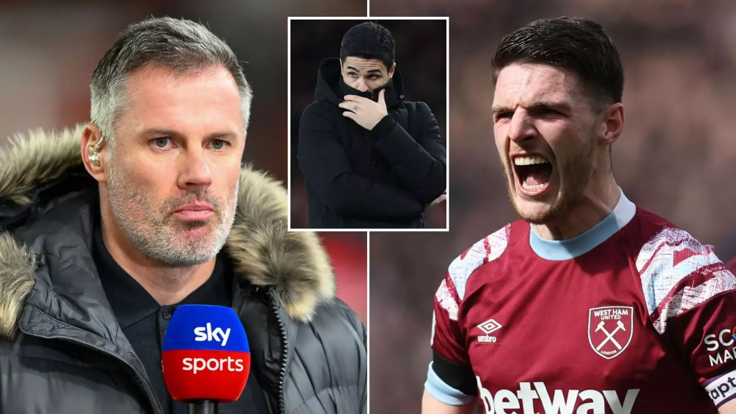 Arsenal handed Declan Rice boost after throwaway Jamie Carragher comment