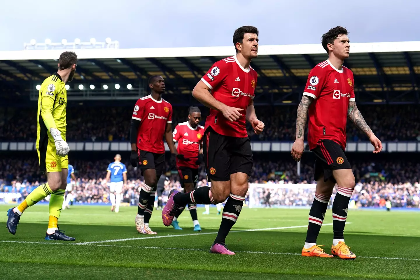 Victor Lindelof and Harry Maguire formed a good partnership before last season. (Alamy)