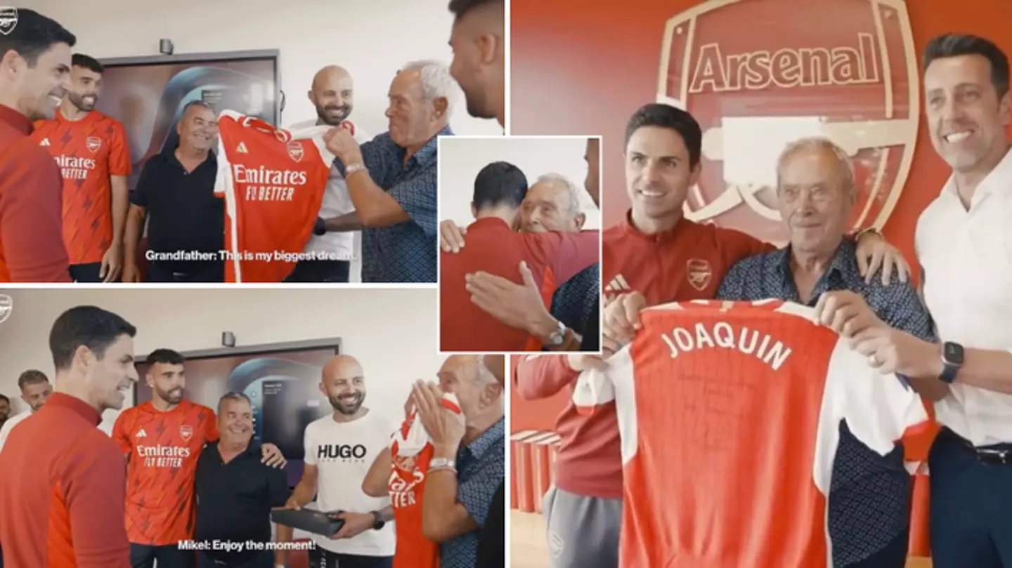 David Raya’s grandfather nearly reduced to tears by Mikel Arteta’s kind gesture