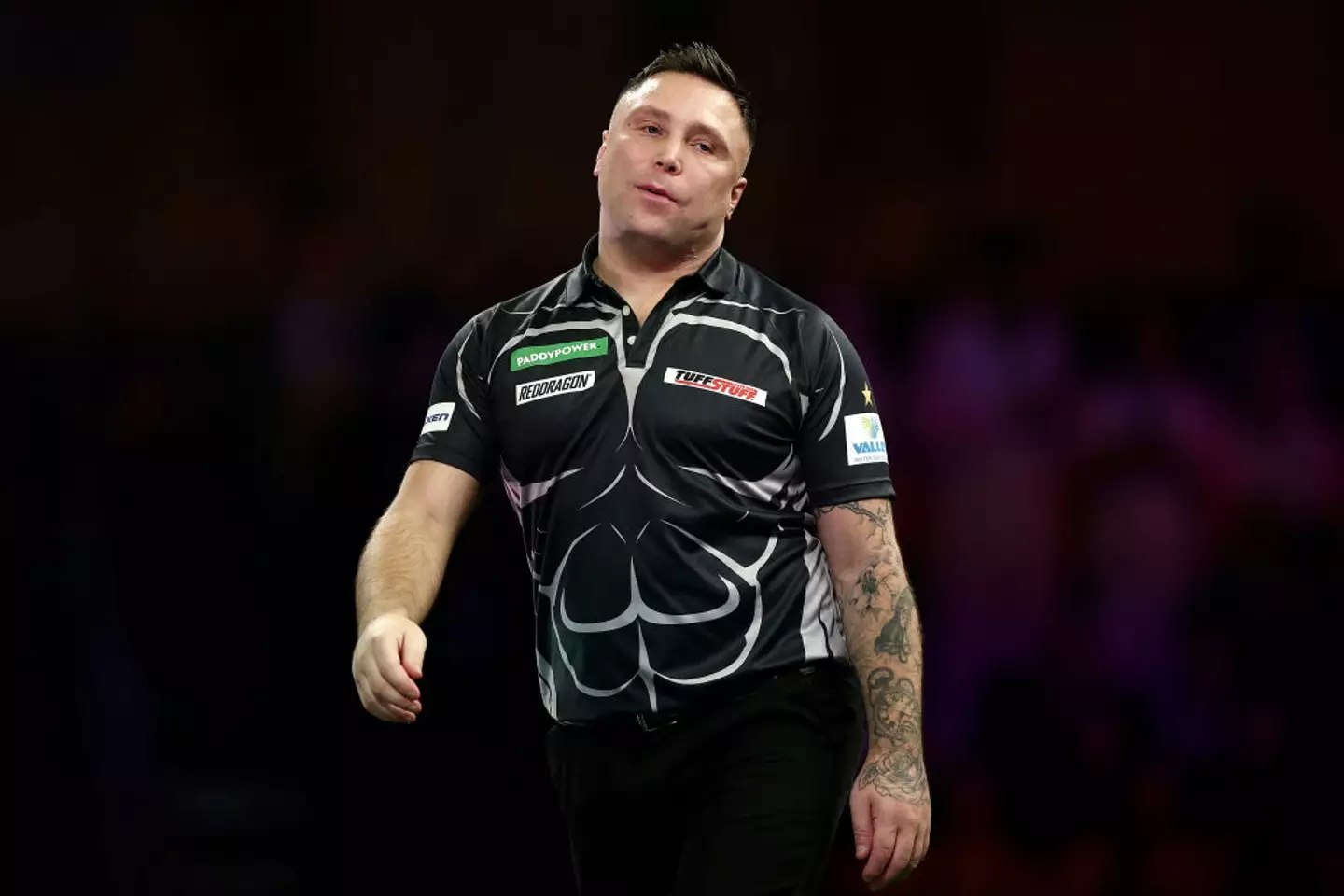 Gerwyn Price lost 5-3 to Chris Dobey at the 2025 World Darts Championship (Image: Getty)