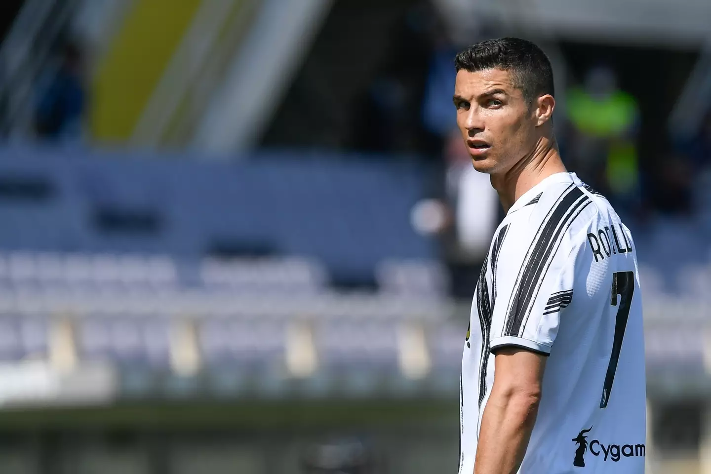 Ronaldo bought all of his Juventus teammates iMacs after a red card on his Champions League debut for the club. Image credit: Getty