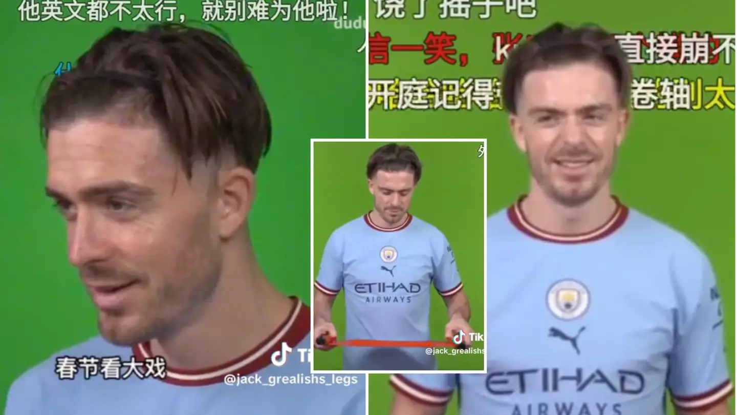 Jack Grealish trying to speak Chinese for TV advert is going viral, it's incredible