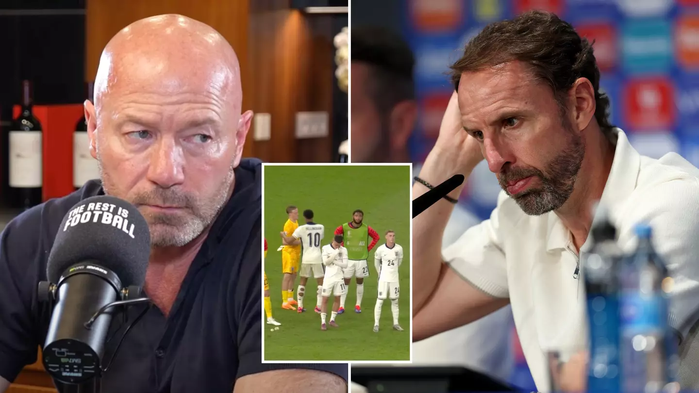 Alan Shearer claims England player 'wasn't happy' with Gareth Southgate during Euro 2024 final vs Spain