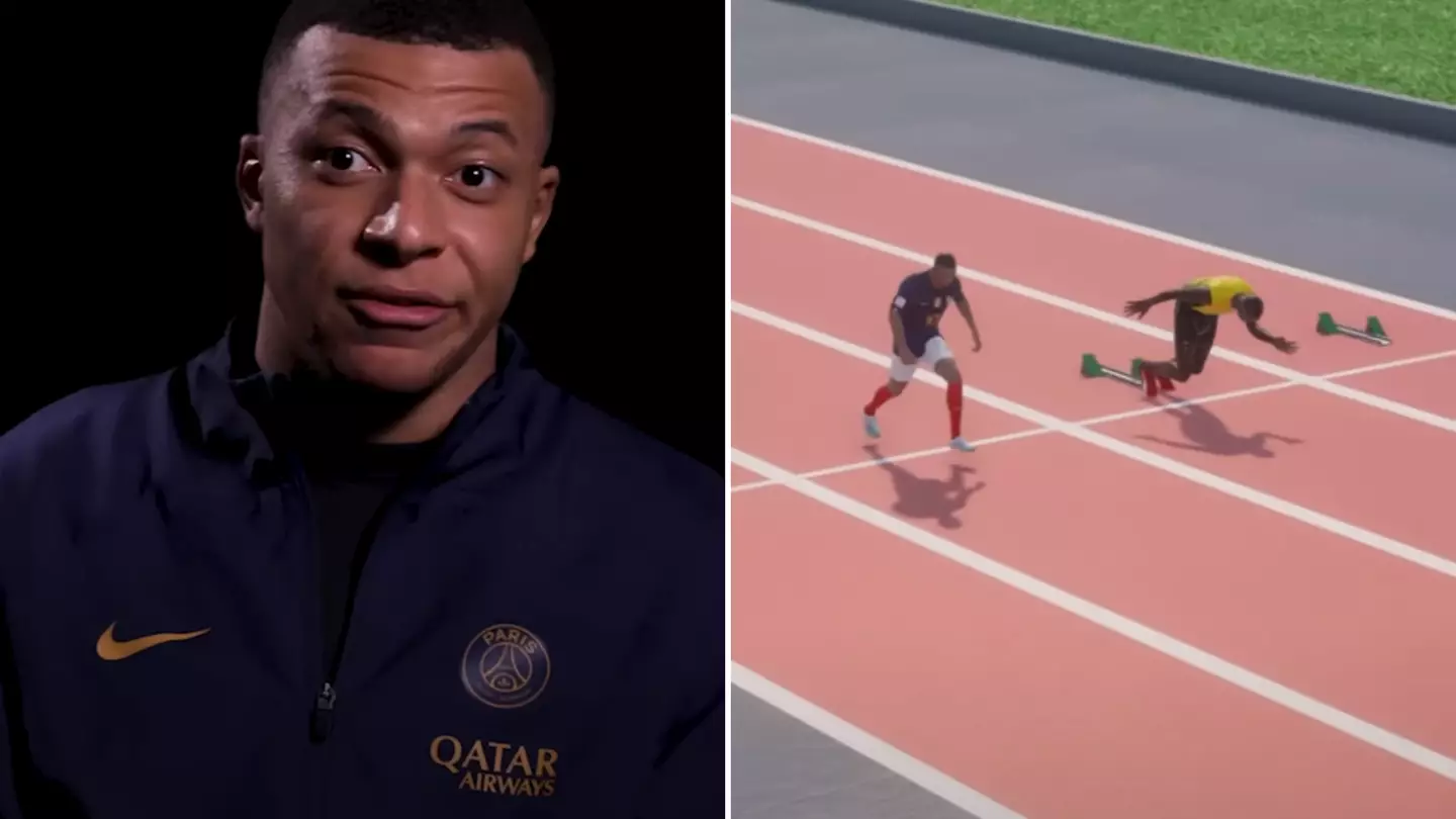 Kylian Mbappe accepts 100m race with Usain Bolt after simulation shows what could happen
