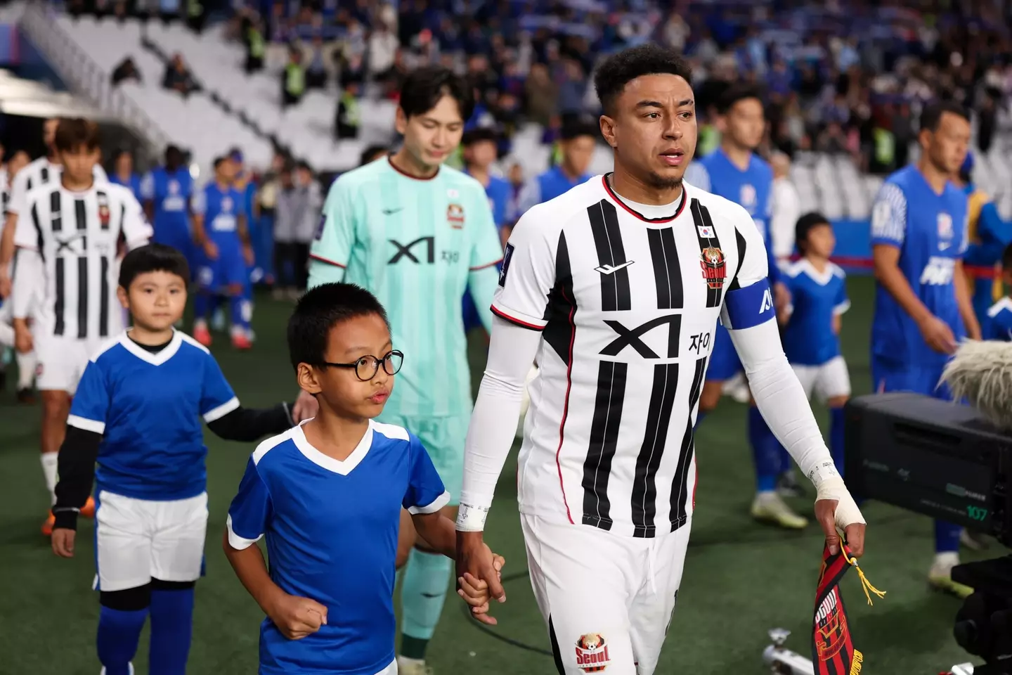 Lingard is the captain of FC Seoul. Image credit: Getty