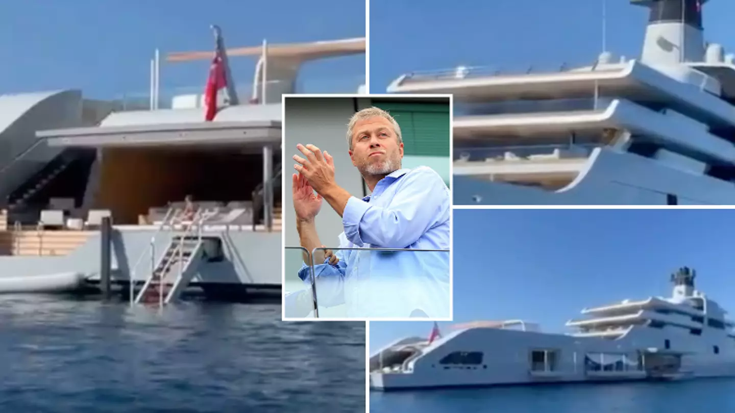 Chelsea Owner Roman Abramovich Splashes Out On £430 Million Superyacht And It Looks Insane