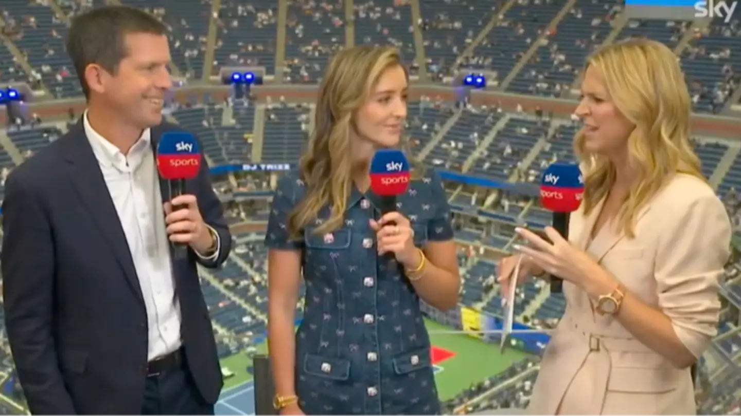 Donald Trump US Open Controversy As Laura Robson 'Breaks Rule' on Sky