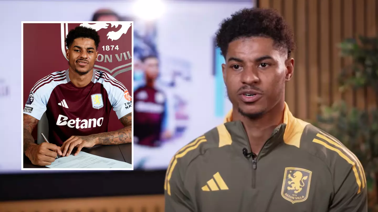 Marcus Rashford is 'more than happy' to play shock position for Aston Villa and it's stunned everybody