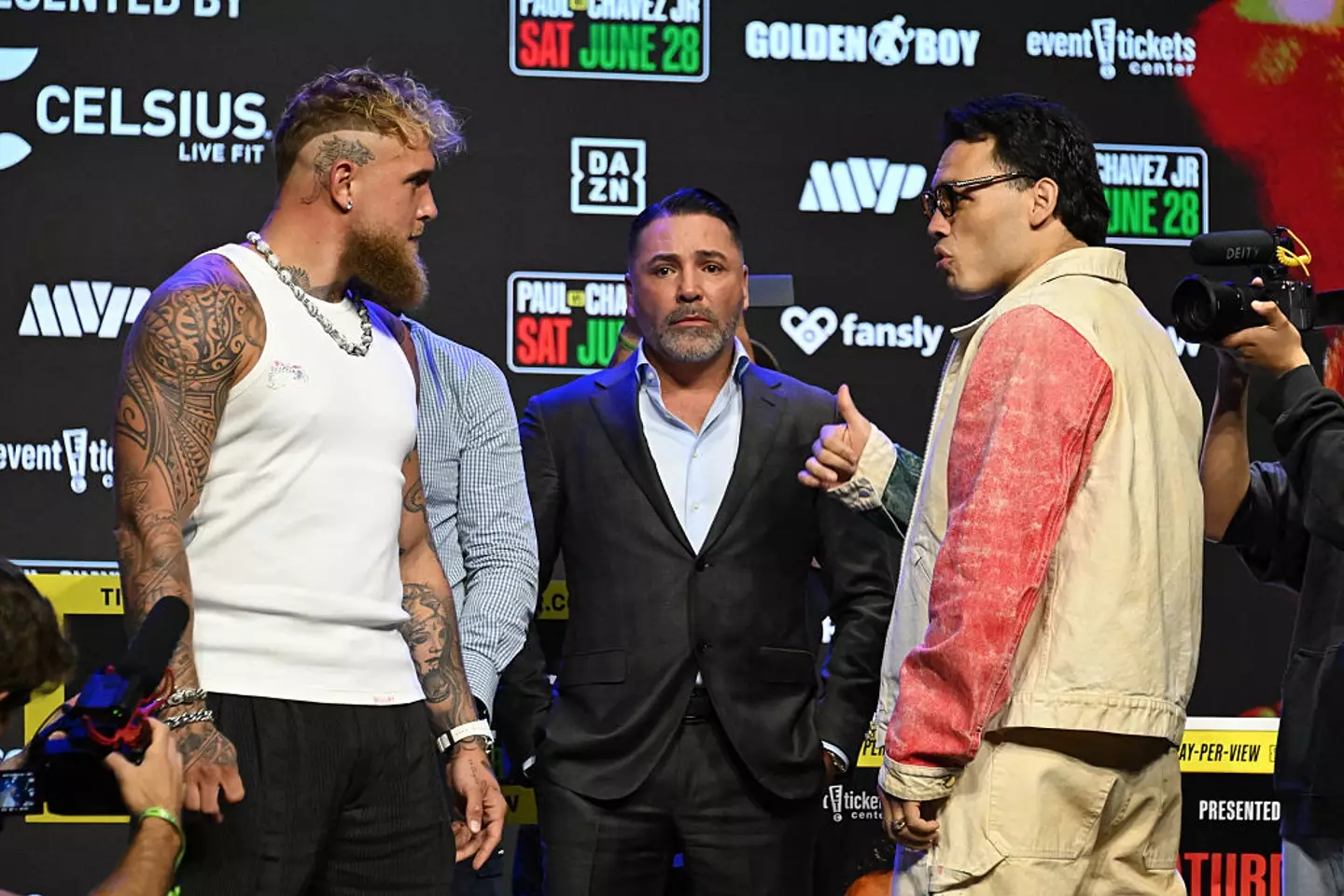 Jake Paul will face Julio Cesar Chavez Jr on June 28 at the Honda Centre in Anaheim. (Image: Getty)