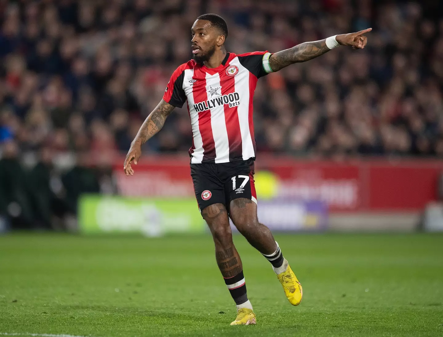 Brentford's Ivan Toney. (