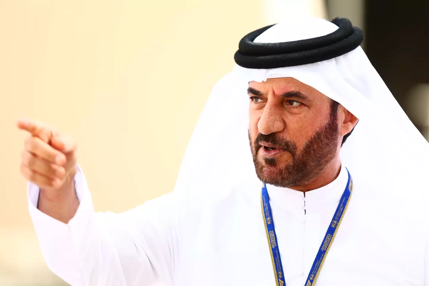 FIA president Mohammed Ben Sulayem. (Image: Getty)