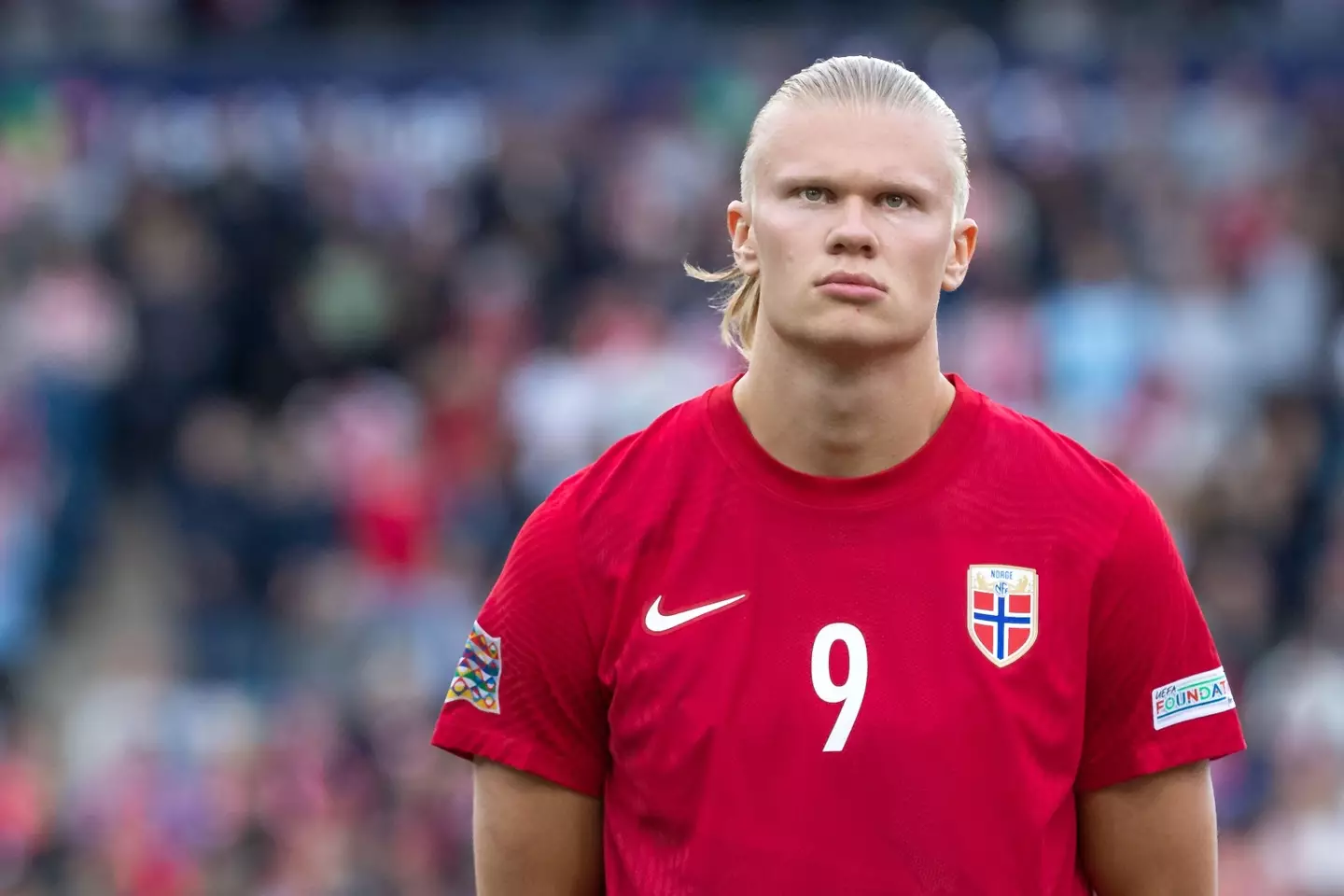 Erling Haaland will link-up with his Manchester City teammates soon. (Image: Alamy)