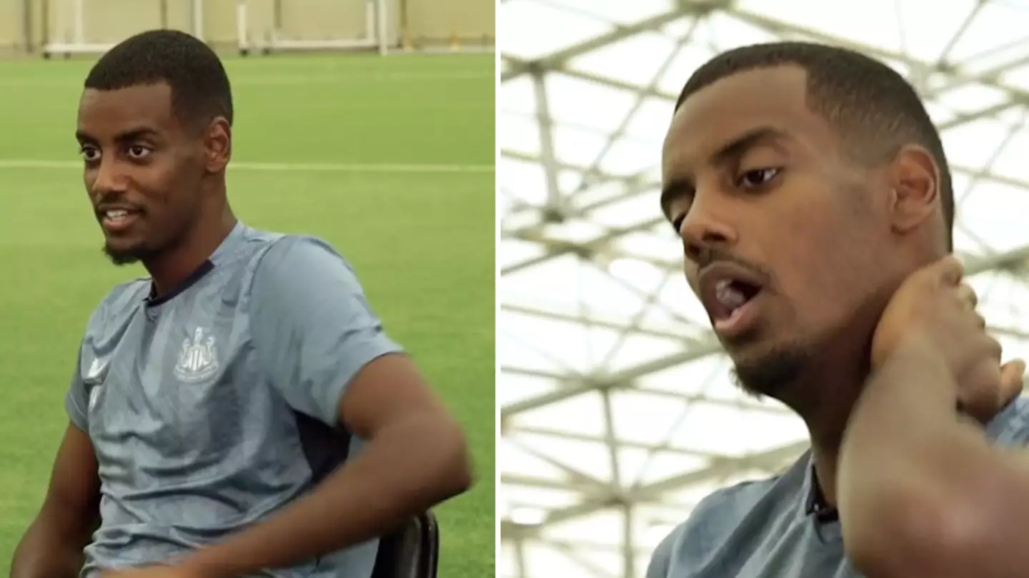 Fan points out Newcastle United striker Alexander Isak's accent isn't perhaps what you'd expect
