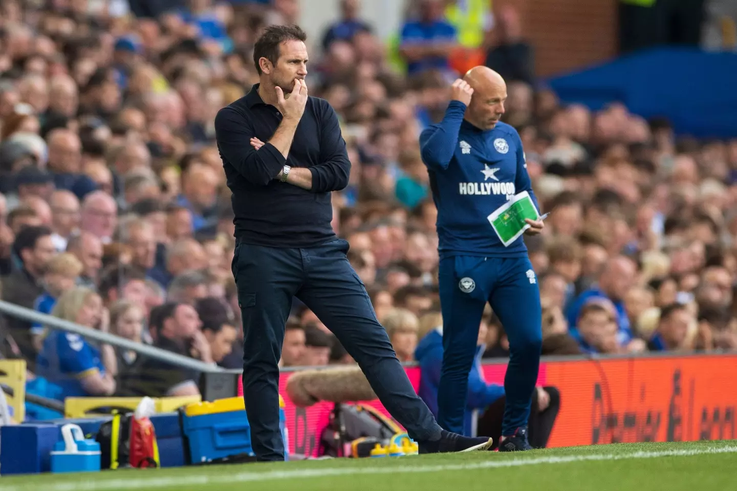 Frank Lampard will be hoping things get better in the upcoming season. Image: Alamy