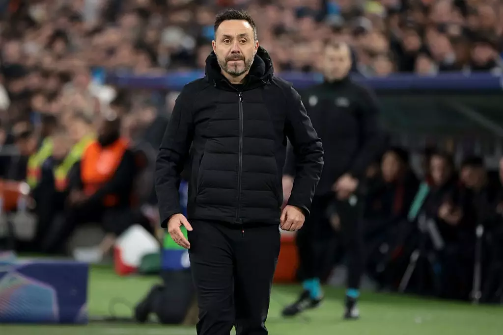 Roberto De Zerbi has left Marseille (Credit:Getty)