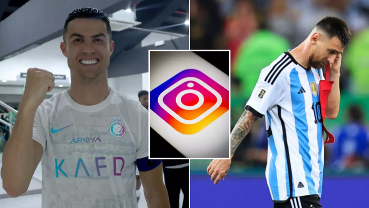 Cristiano Ronaldo accused of trying to 'upstage' Lionel Messi with his latest Instagram post