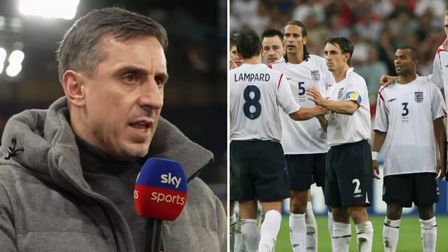 Gary Neville claims England teammate 'screamed in his face' after bad-tempered tunnel bust-up