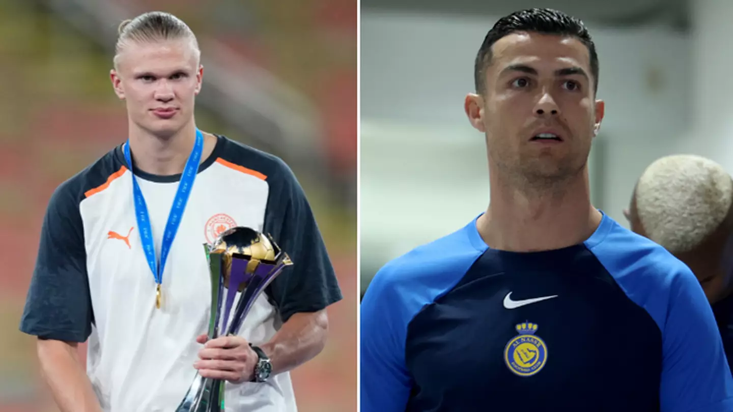 Erling Haaland becomes only the fifth player to win rare award that Cristiano Ronaldo has never won before