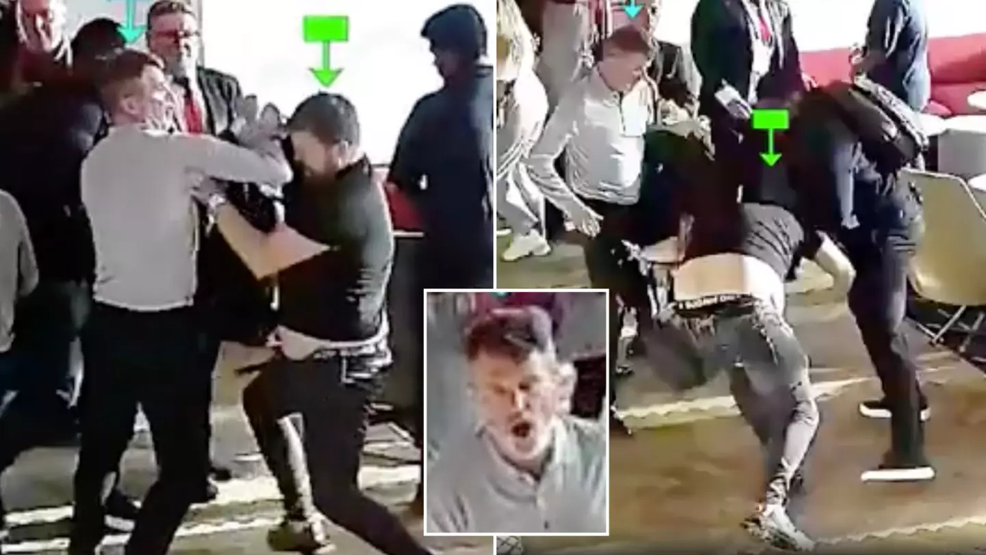 Watch CCTV footage of Roy Keane headbutt incident as Arsenal fan found guilty of assaulting Man Utd legend