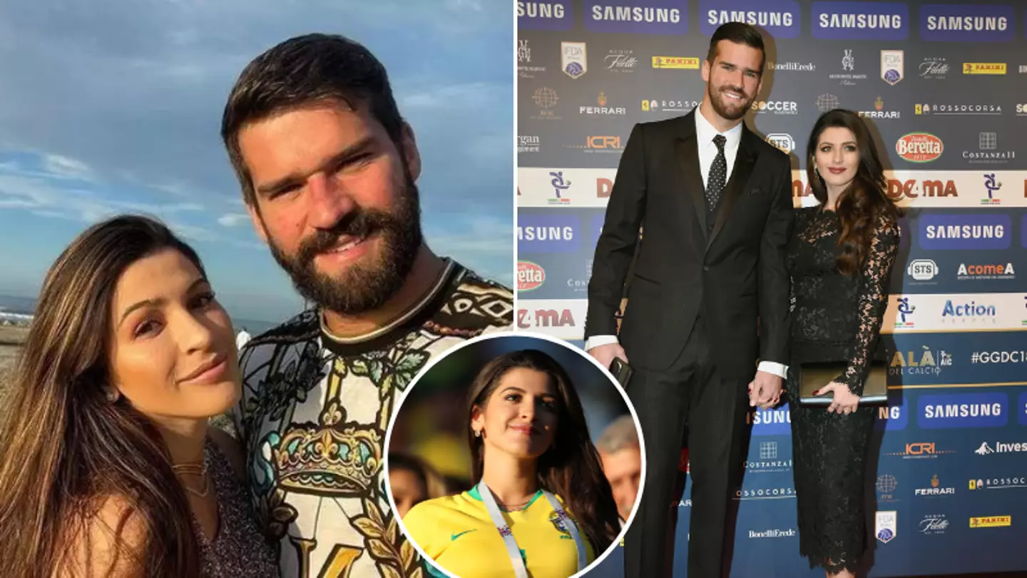 Liverpool star Alisson's wife Natalia Becker speaks out to deny she's been arrested after death of man