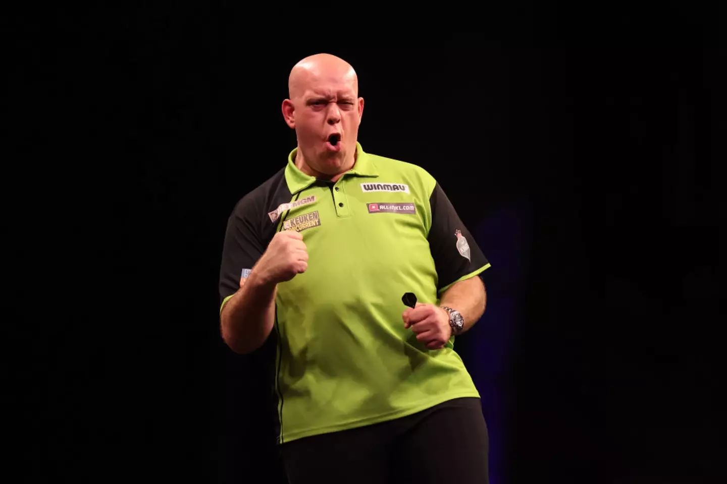 Michael van Gerwen pictured (Image: Getty)
