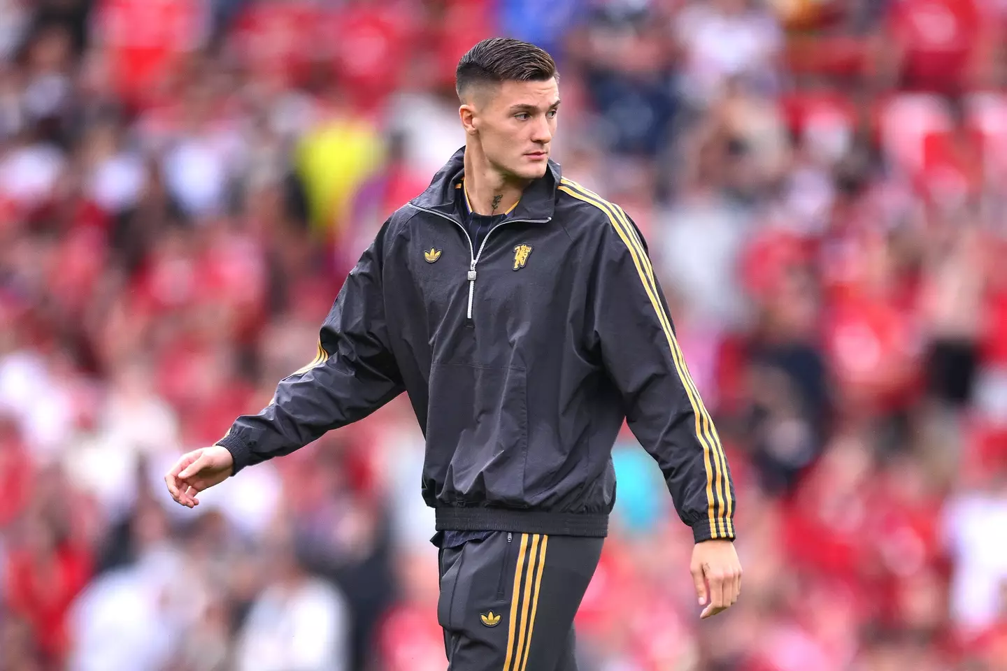 Benjamin Sesko has signed for Manchester United. Image: Getty